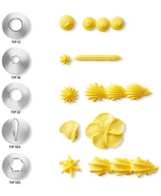 Set Wilton Da 4 Supporti E Spilli Per Decorare Cupcakes E Creare Fiori Di Glassa. Dimensioni Variabili E Lavabili In Lavastoviglie.