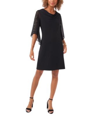 macy's cocktail dresses black