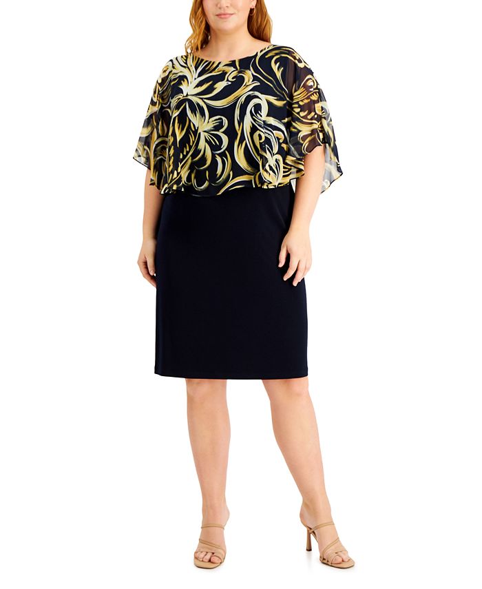 Chiffon popover dress online