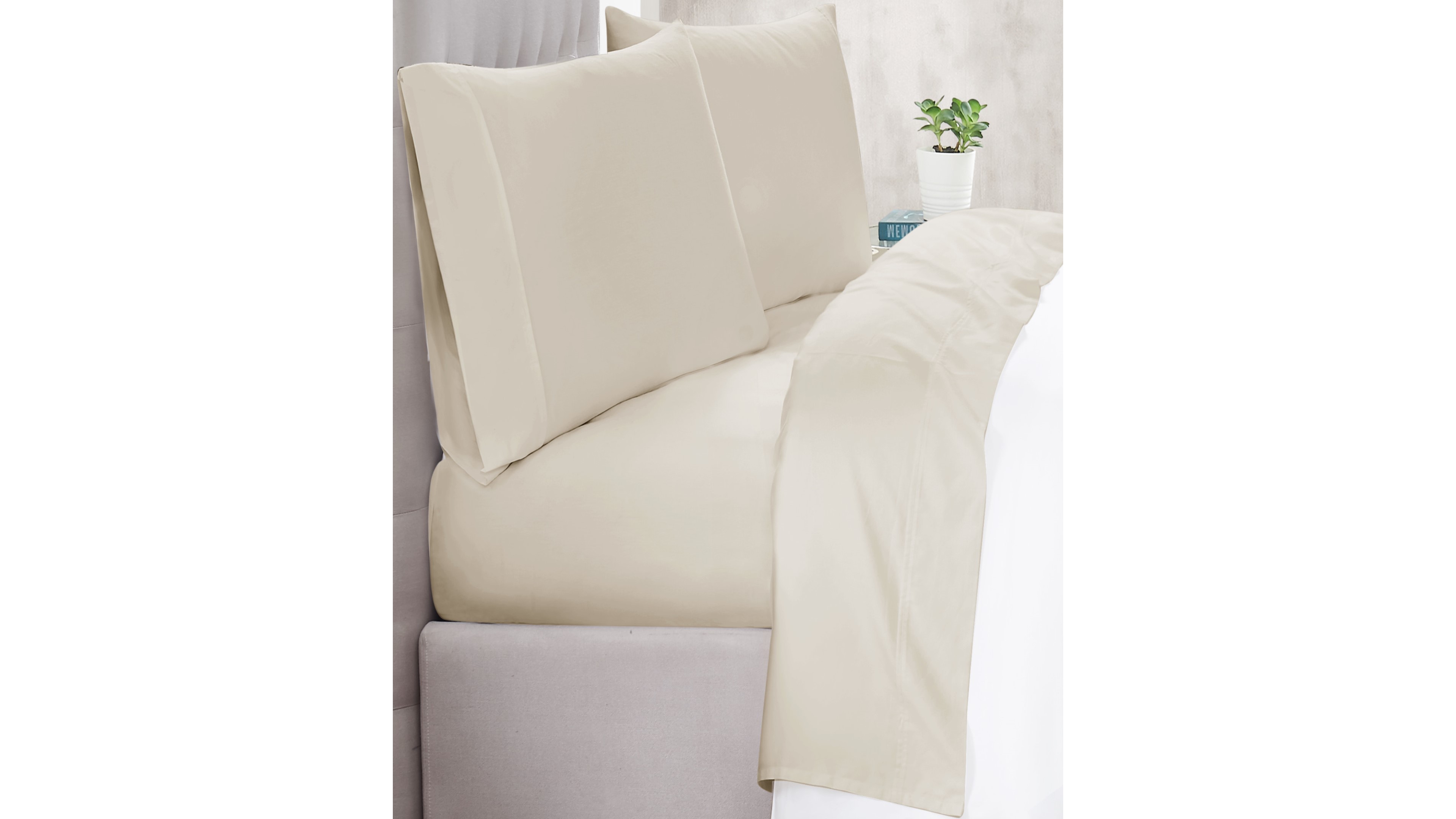 Christian Siriano New York 300 Thread Count Cotton Sateen 3-Pc. Sheet Set, Twin