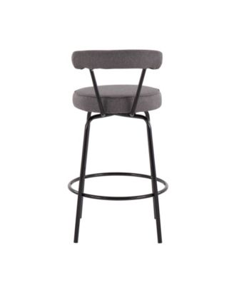 Rhonda Contemporary Counter Stool, Set of 2