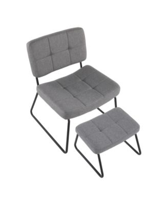 Stout Contemporary Lounge Chair and Ottoman Set