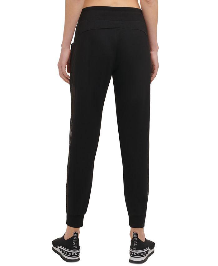 DKNY Women's MeshInset Jogger Pants Macy's