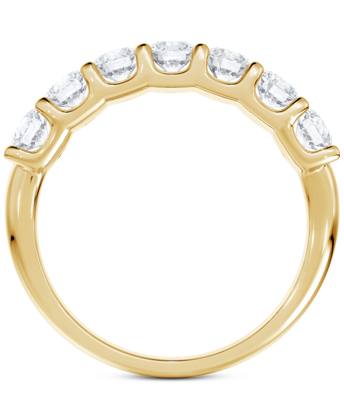 Portfolio by De Beers Forevermark Diamond Seven Stone Band (1/2 ct. t.w.) in 14k Gold