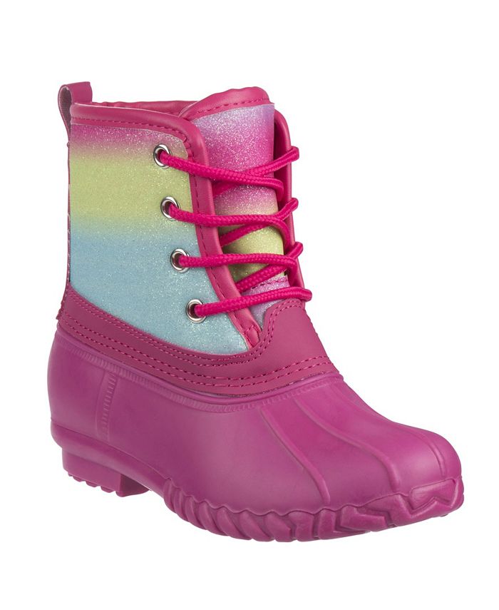 Youth girls duck boots best sale