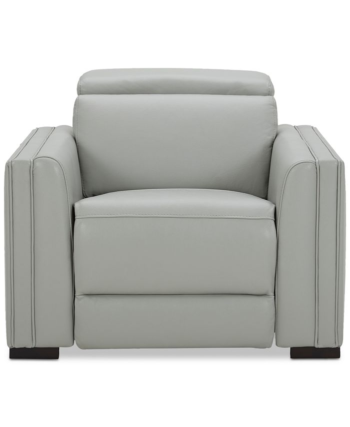 Furniture 41" Leather Recliner, Created for Macy's Macy's