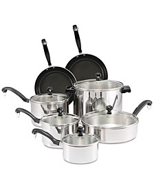 Classic Series 12-Pc. Stainless Steel Cookware Set