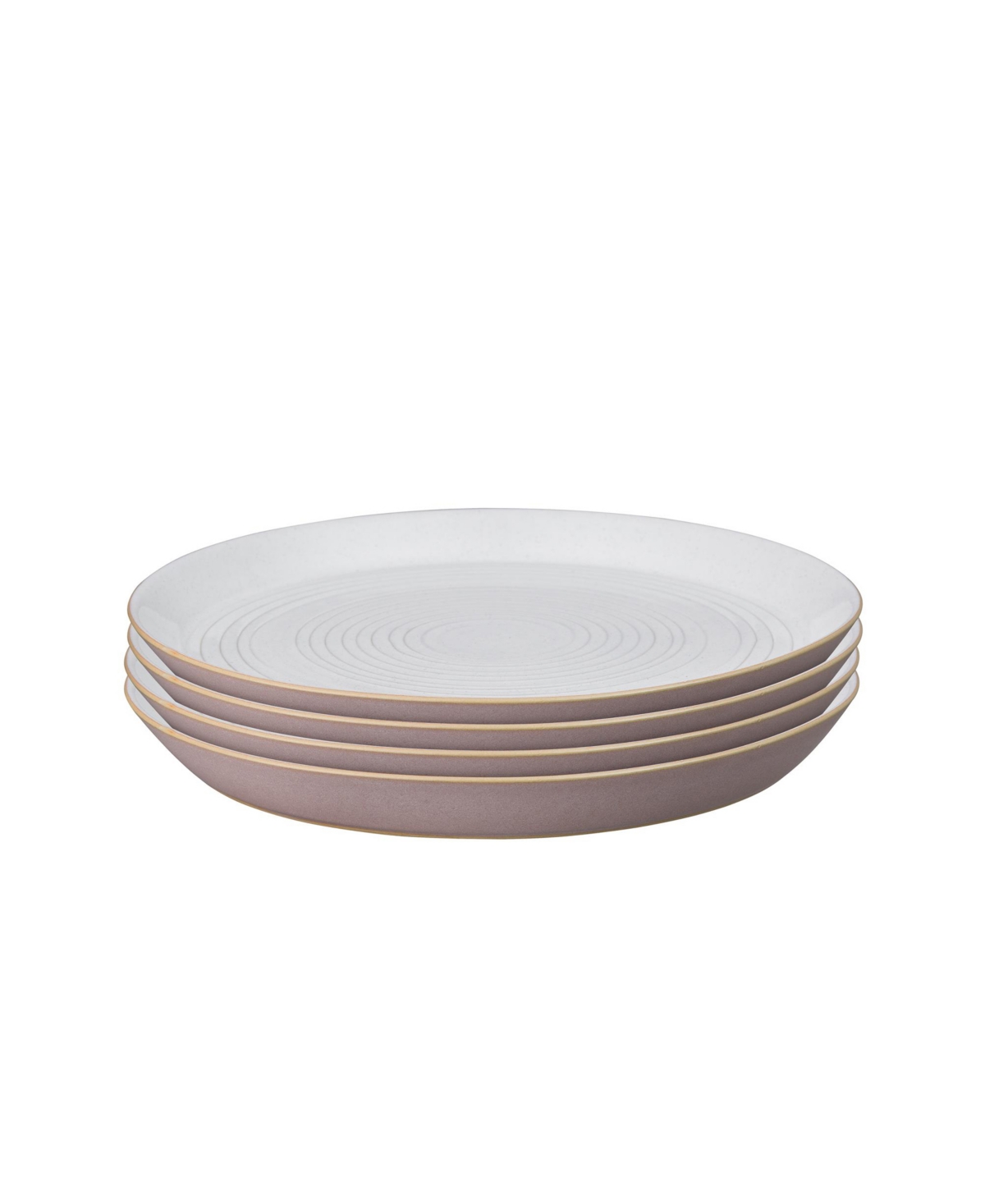 Impression Pink Medium Plate, Set of 4 - Medium Pink
