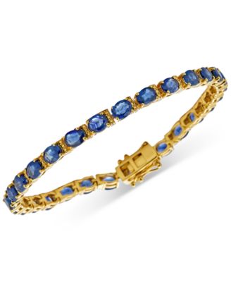 macy's sapphire and diamond bracelet