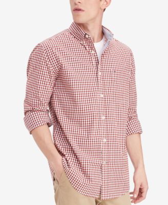 Tommy Hilfiger - Men's Lenox Classic-Fit TH Flex Stretch Check Shirt