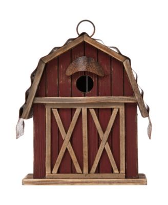 Rustic Barn Birdhouse, 10.25"
