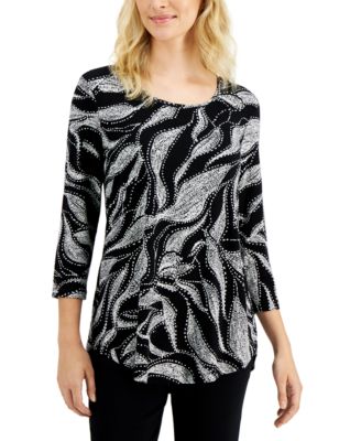 JM Collection - Printed Top