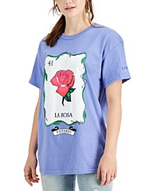 Juniors' Loteria La Rosa Graphic T-Shirt