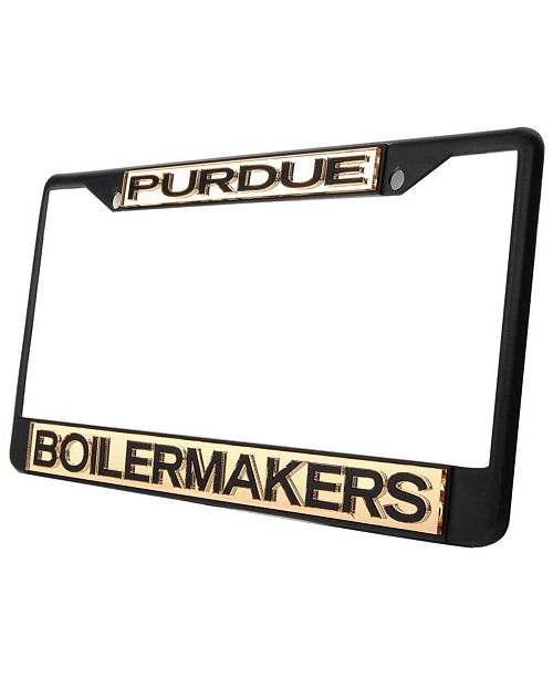 Stockdale Purdue Boilermakers Laser License Plate Frame Reviews Sports Fan Shop By Lids Men Macy S