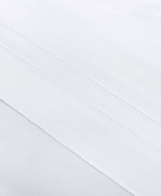 Solid Pleated Cotton Sateen Tailored Bed Skirt, Queen