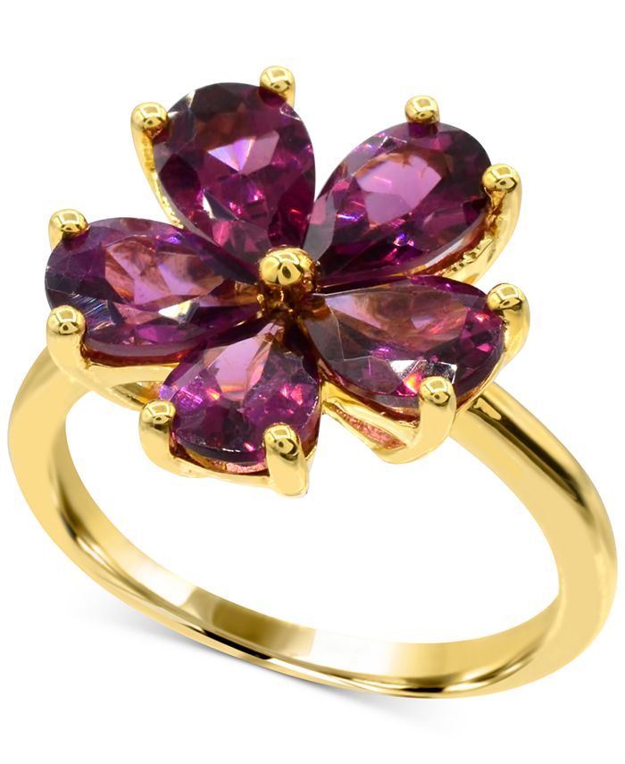 Macys garnet ring shop