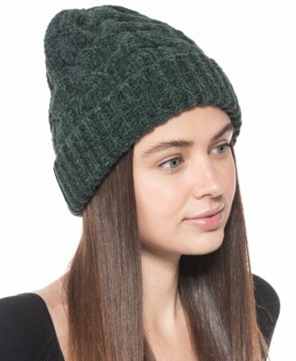 Cable Knit Chenille Beanie, Created for Macy's 