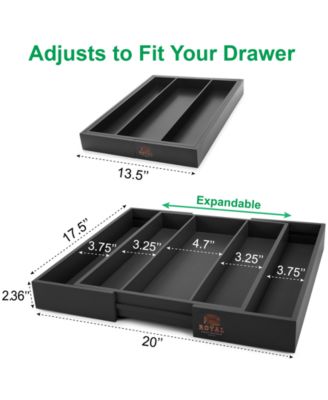 Kitchen Drawer Organizer and Utensil Holder