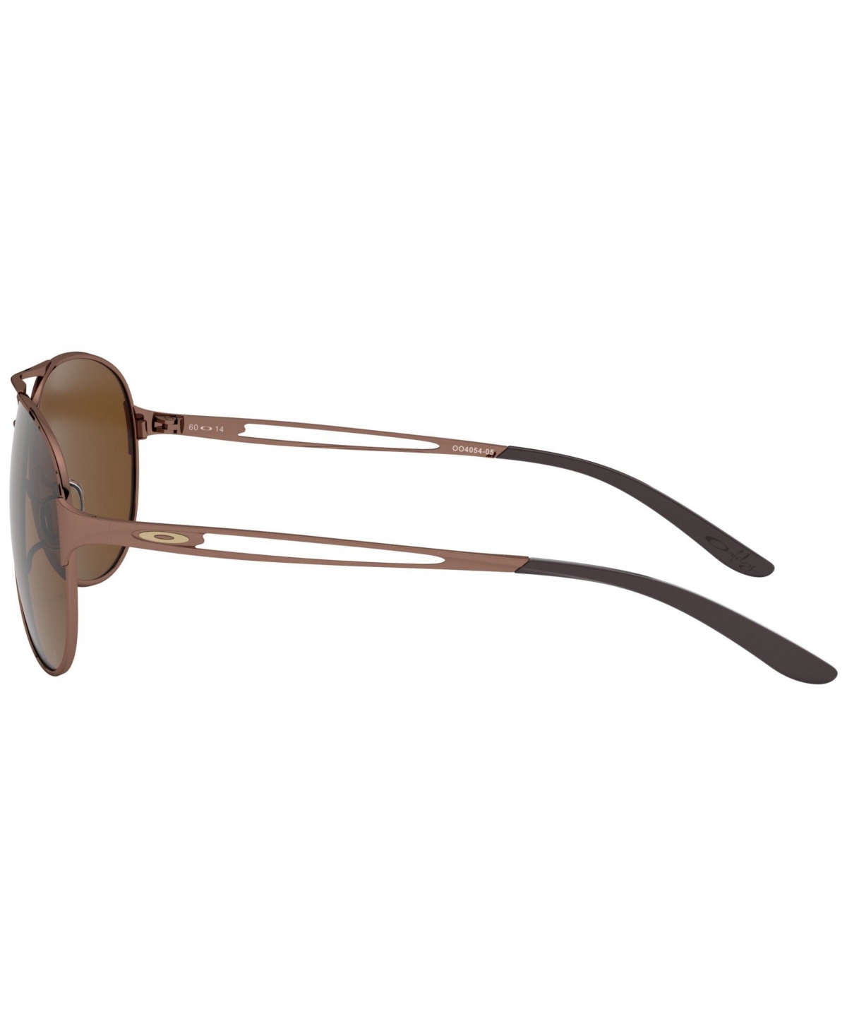 Shop Oakley Women's Pilot Sunglasses, Oo4054 Caveat In Brown