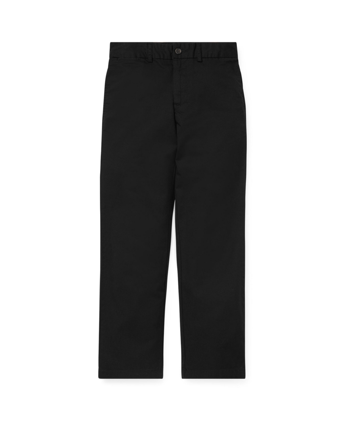 Shop Polo Ralph Lauren Big Boys Straight Fit Stretch Twill Pant In Polo Black