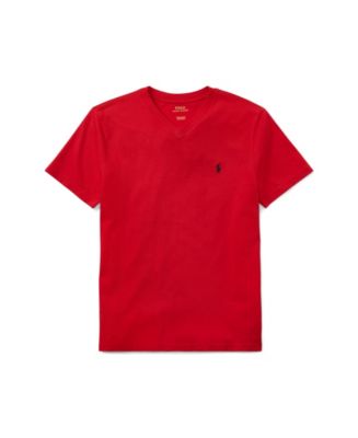 Polo Ralph Lauren Big Boys Cotton Jersey V-Neck T-Shirt Macy's