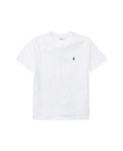 POLO RALPH LAUREN BOY T-SHIRT WITH LOGO EMBROIDERED Kid Blue