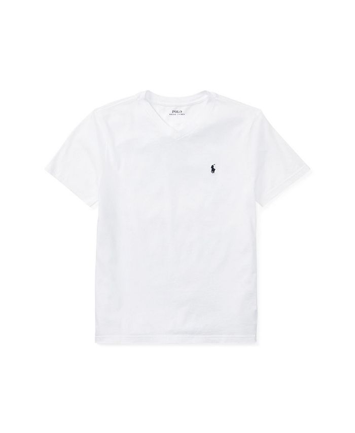  Polo Ralph Lauren Boys Classic Fit Pony Logo Polo Shirt (L/G  (14-16), White): Clothing, Shoes & Jewelry