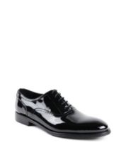 Macy's black patent leather shoes clearance