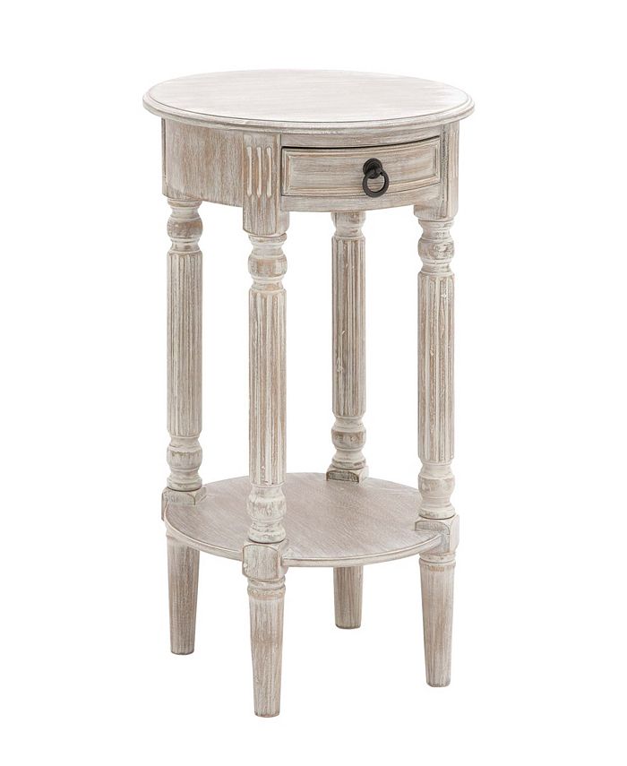 Rosemary Lane Farmhouse Accent Table Macy's
