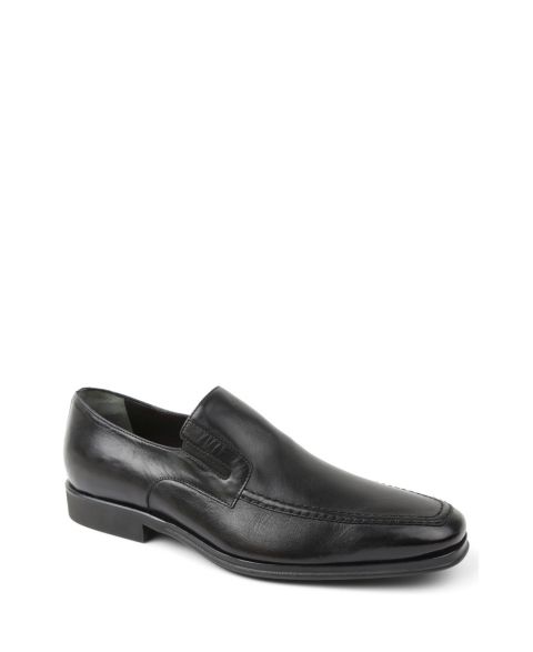Мужские туфли Bruno Magli Raging Nappa Slip On Dress Shoes, цвет: Чёрный