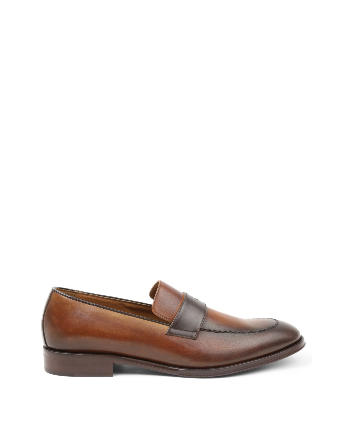 Men's Arezzo Slip On Loafers - Dark Brown