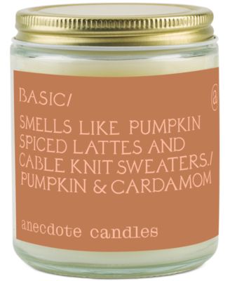 Anecdote Candles - Basic Candle