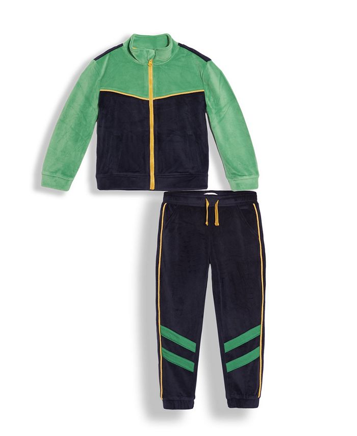 Boys velour sales tracksuit