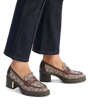 cora loafer coach