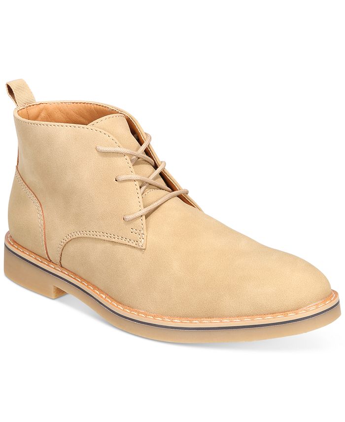 Faux suede cheap chukka boots