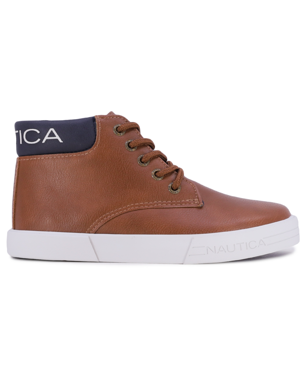 Nautica Little Boys Wharf Harbour Padded Collar High-top Sneaker