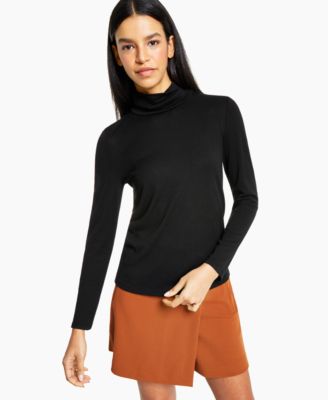 Long-Sleeve Turtleneck Top, Created for Macy's
