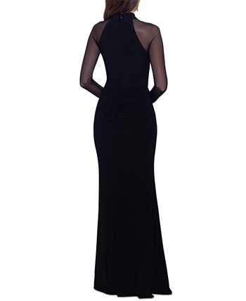Black best sale gown macys