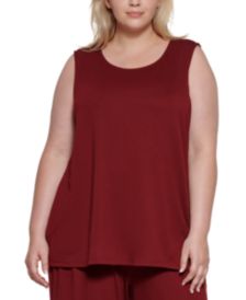 Plus Size Keyhole Back Top