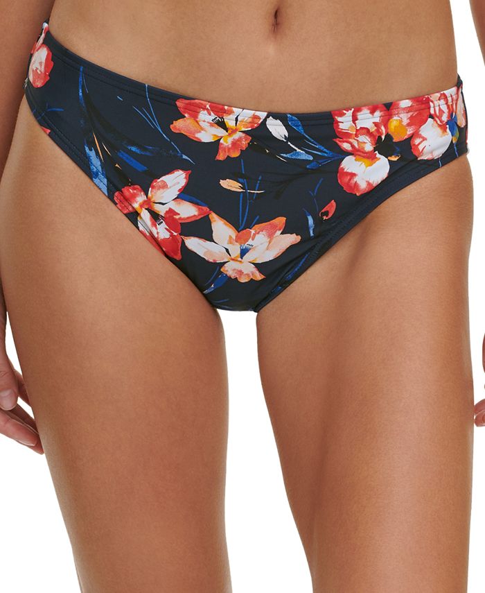 Tommy Hilfiger - Floral-Print Bikini Bottoms