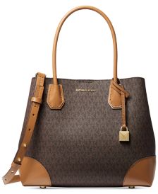 Mercer Gallery Medium Signature Center Zip Tote