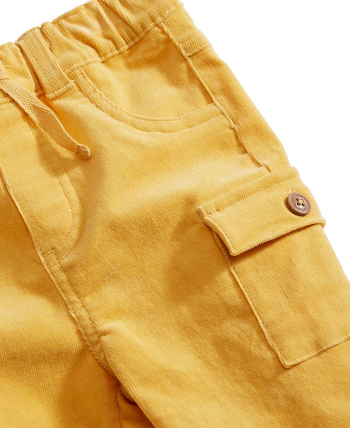 First Impressions Baby Boys Corduroy Cargo Jogger Pants, Created for