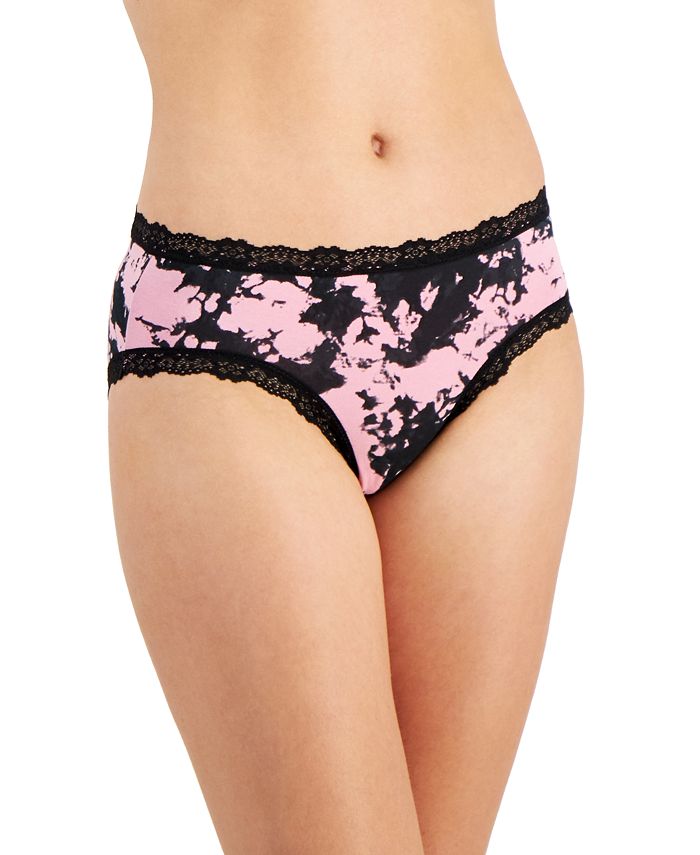 Jenni Plus Size Lace-Trim Hipster Underwear, Created for Macy's - Macy's