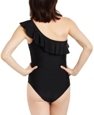 Motherhood Maternity Damen Badeanzug Einteilig – Neckholder Mit Raffhalter & LSF 50+