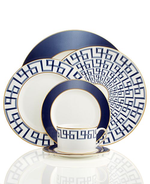 Lenox Darius Gold Collection Reviews Fine China Macy S - lenox darius gold collection