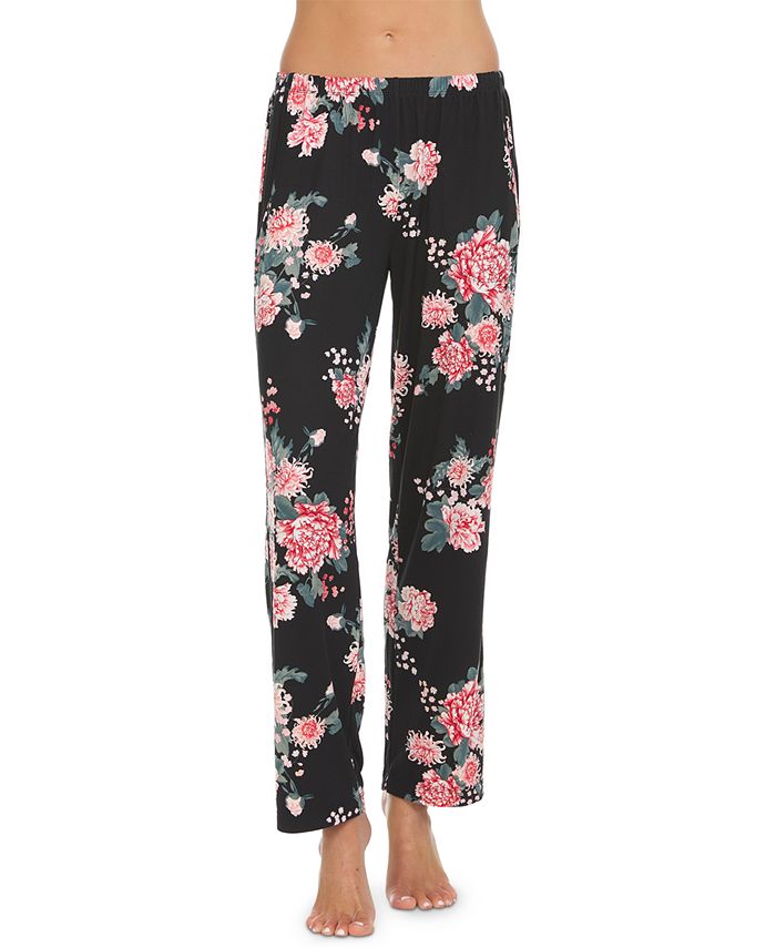 Flora by Flora Nikrooz Floral Pajama Bottoms Macy's