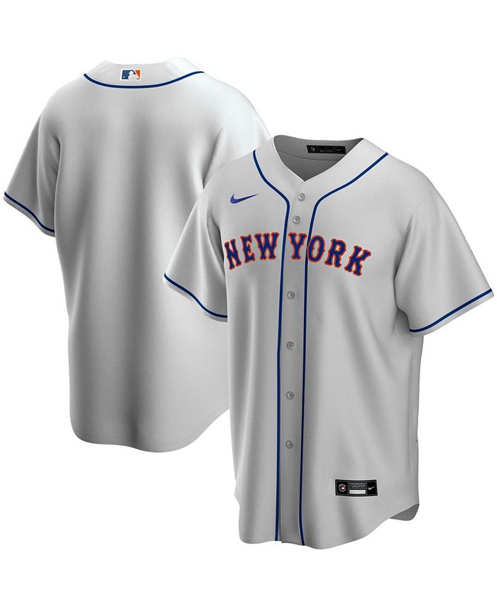 Lids New York Mets Nike Road Authentic Team Jersey - Gray