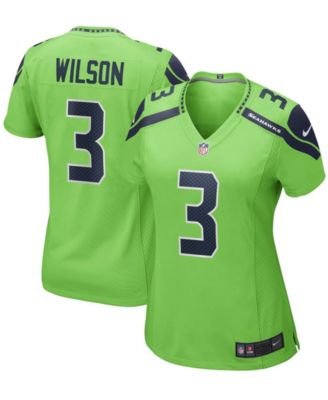 Russell wilson neon green jersey on sale