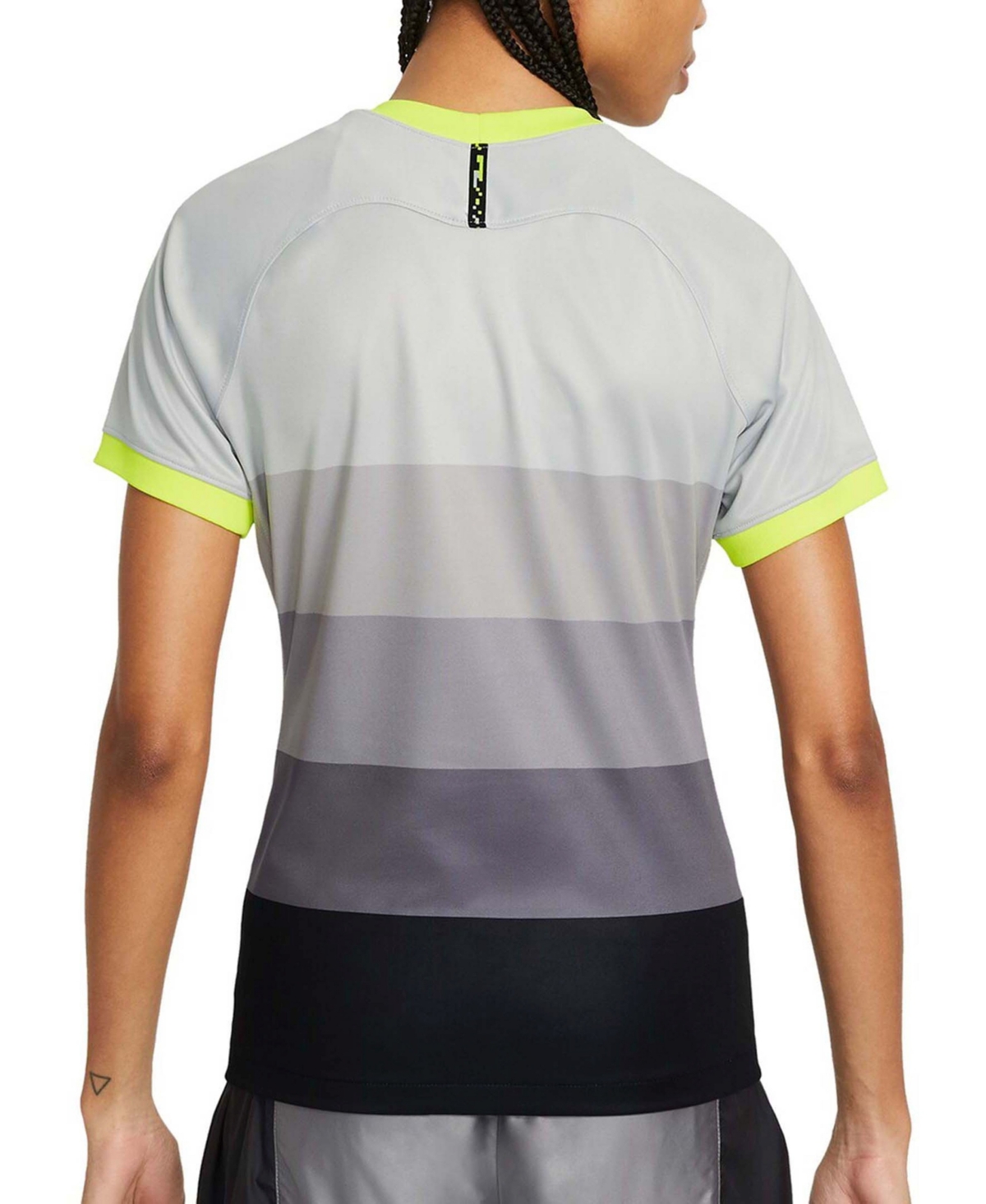 Women'sand Gray Tottenham Hotspur 2020/21 Fourth Stadium Air Max Replica Jersey - Black