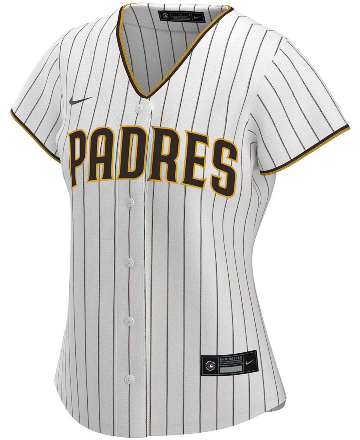 Women's Manny Machadoand Brown San Diego Padres Home Replica Player Jersey - White, Brown